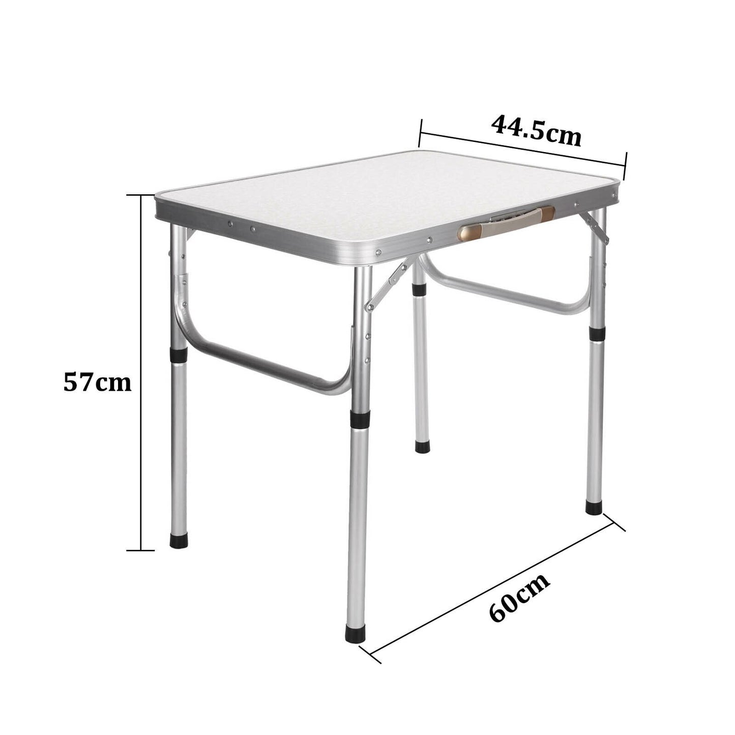 Portable Folding Camping Table Aluminium Carry BBQ Desk Kitchen Outdoor Picnic