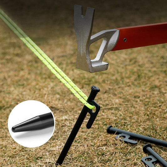 Heavy-Duty Tent Pegs (30cm) – Hard Ground Stakes