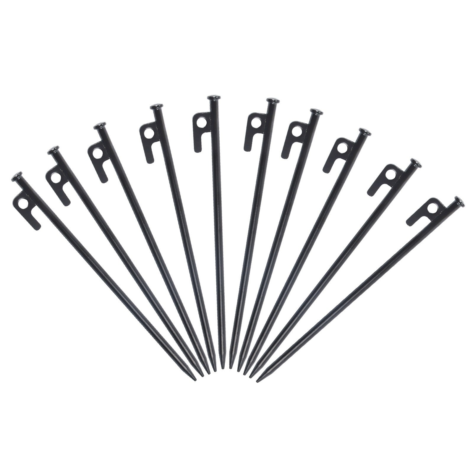 Heavy-Duty Tent Pegs (30cm) – Hard Ground Stakes