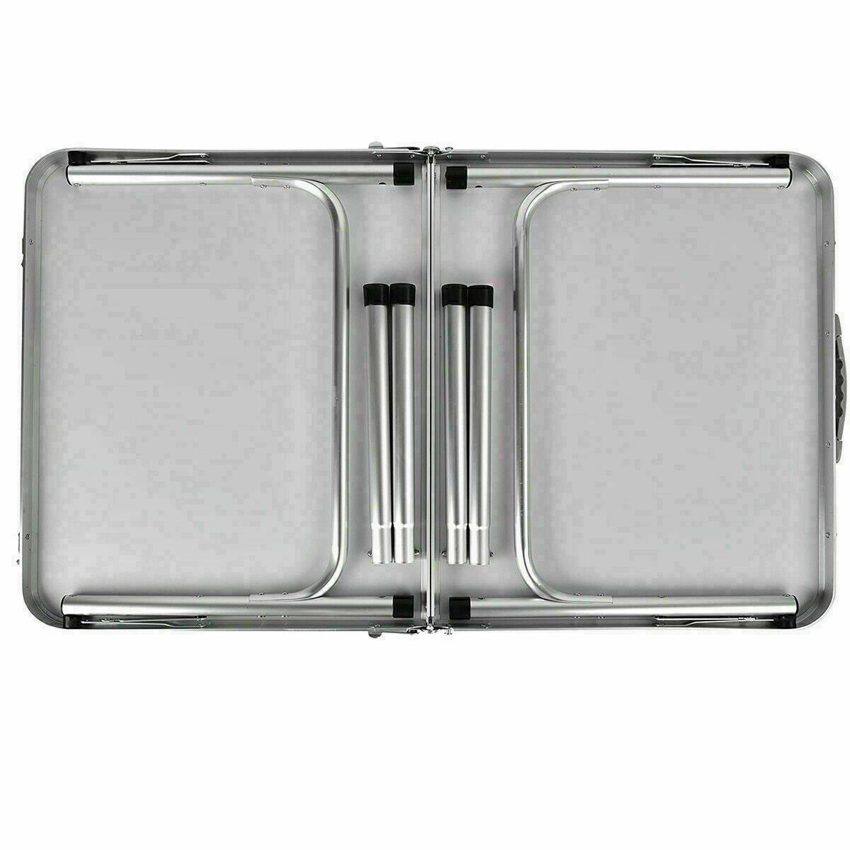 Medium Folding Aluminium Table - Stable, Spacious Design