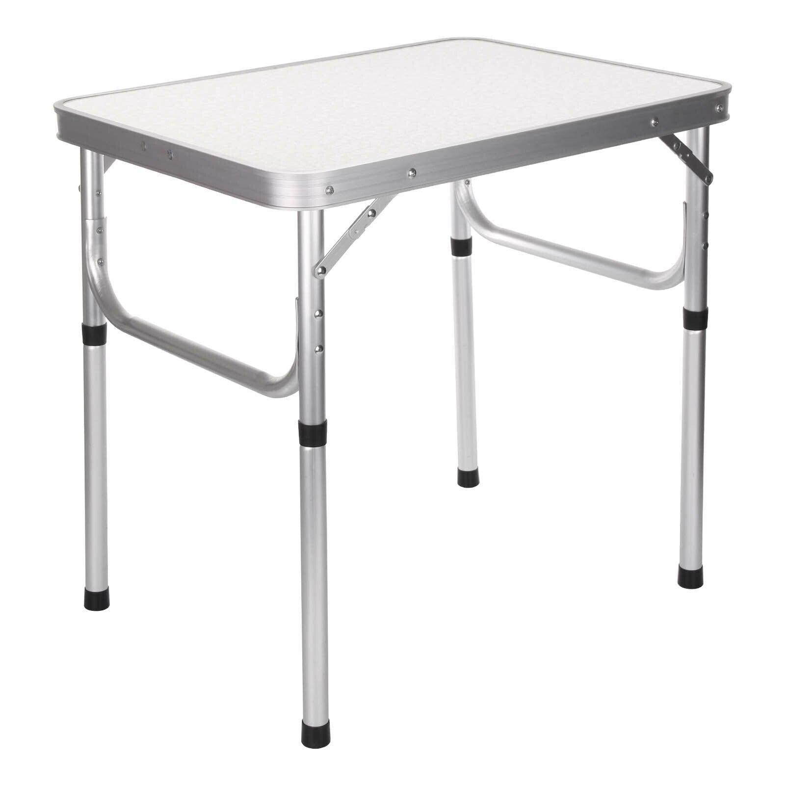 Portable Folding Camping Table Aluminium Carry BBQ Desk Kitchen Outdoor Picnic