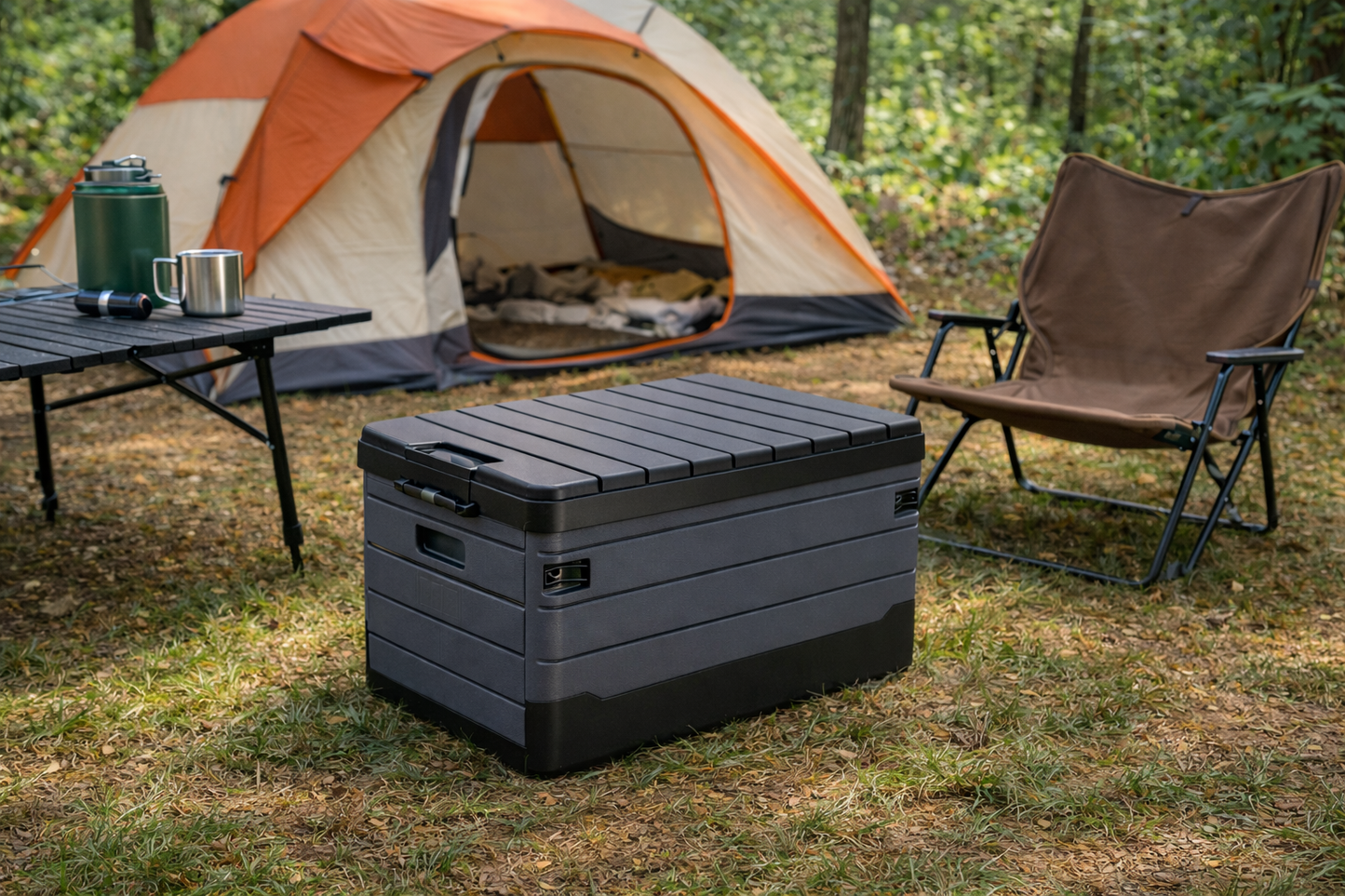 Collapsible Storage Box – Camping & Car Boot