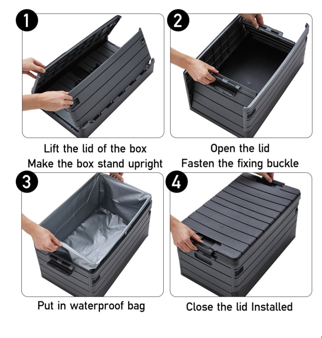 Collapsible Storage Box – Camping & Car Boot