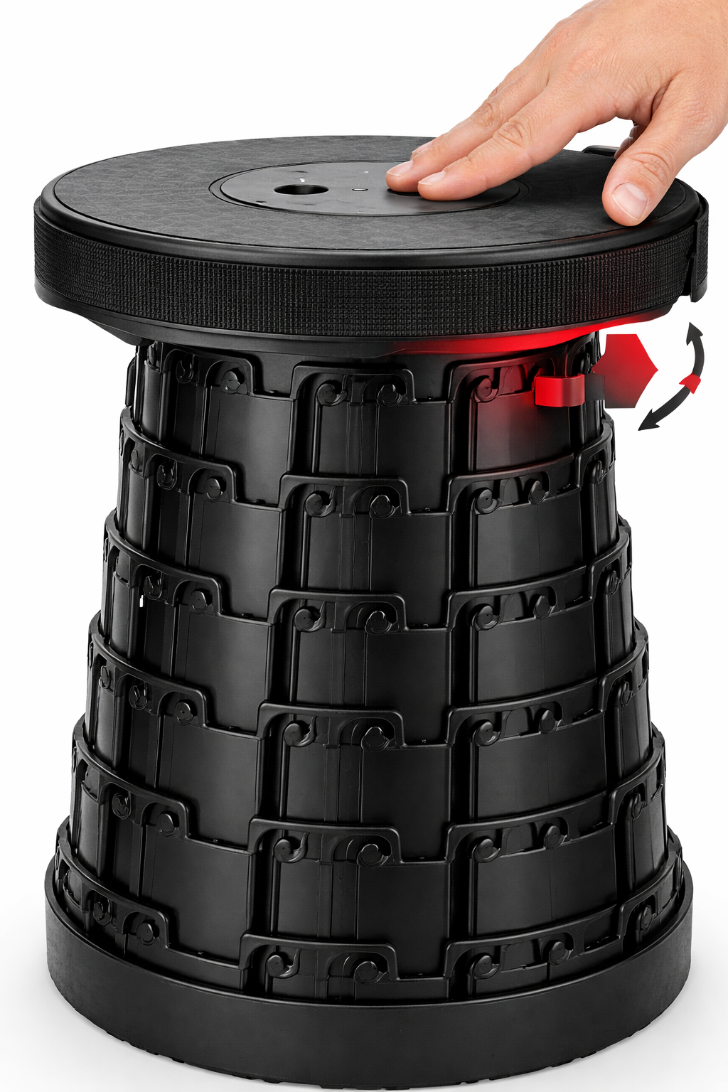 Telescopic Camping Stool – Compact & Strong